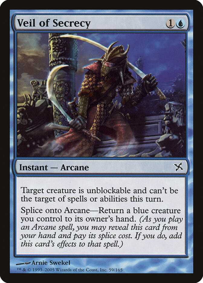 Veil of Secrecy — Betrayers of Kamigawa 59/165