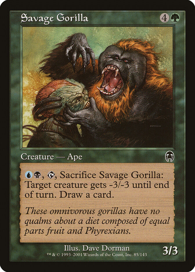 Savage Gorilla — Apocalypse 85/143