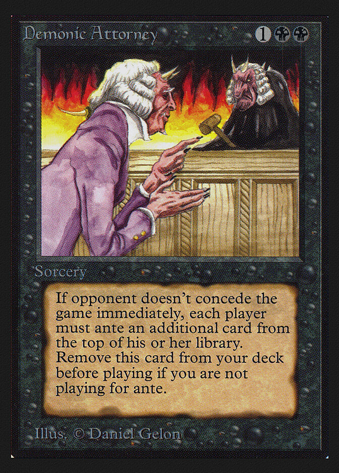 Demonic Attorney — Collectors' Edition 103/302