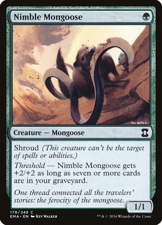 Nimble Mongoose — Eternal Masters 179/249