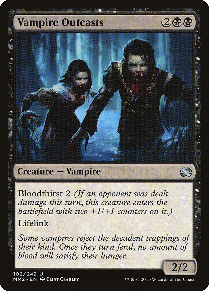 Vampire Outcasts — Modern Masters 2015 102/249