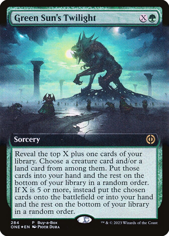 Green Sun's Twilight — Phyrexia: All Will Be One 284/479