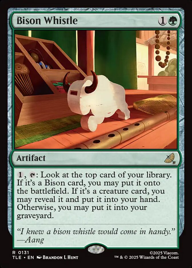 Bison Whistle — Avatar: The Last Airbender Eternal 131/317