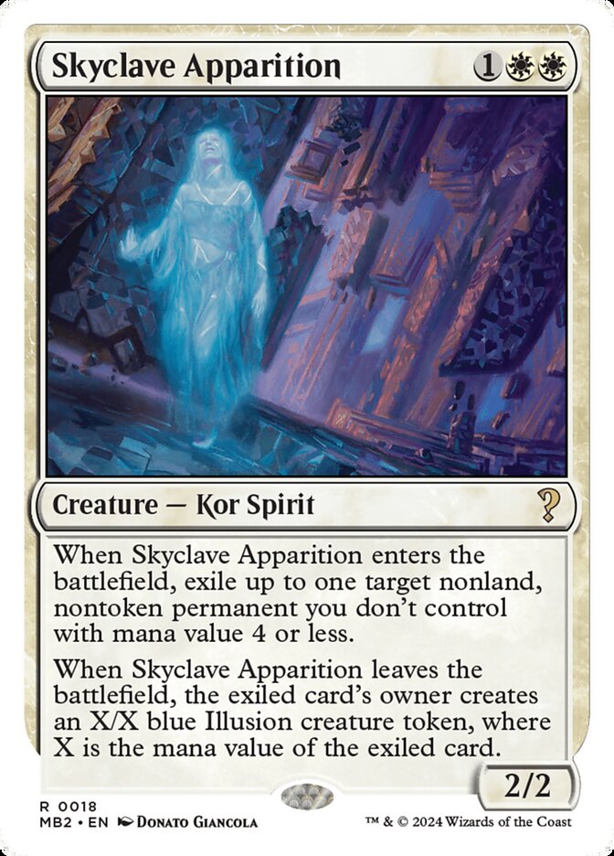 Skyclave Apparition — Mystery Booster 2 18/385
