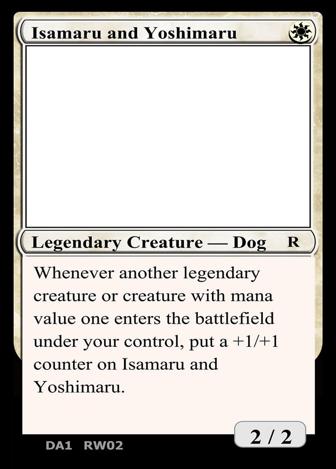 Isamaru and Yoshimaru — Unknown Event RW02b/512