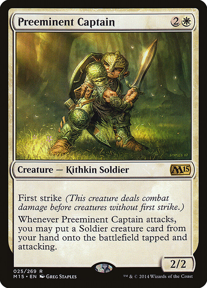 Preeminent Captain — Magic 2015 25/284