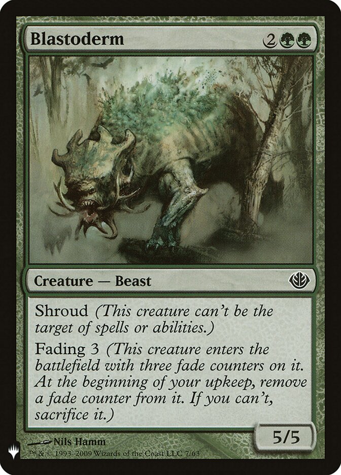 Blastoderm — The List DDD-7/5581