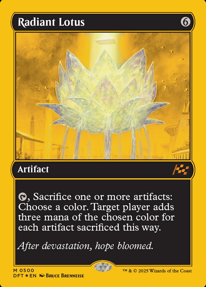 Radiant Lotus — Aetherdrift 500/553