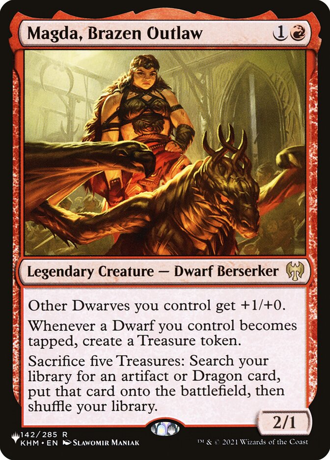Magda, Brazen Outlaw — The List KHM-142/5581