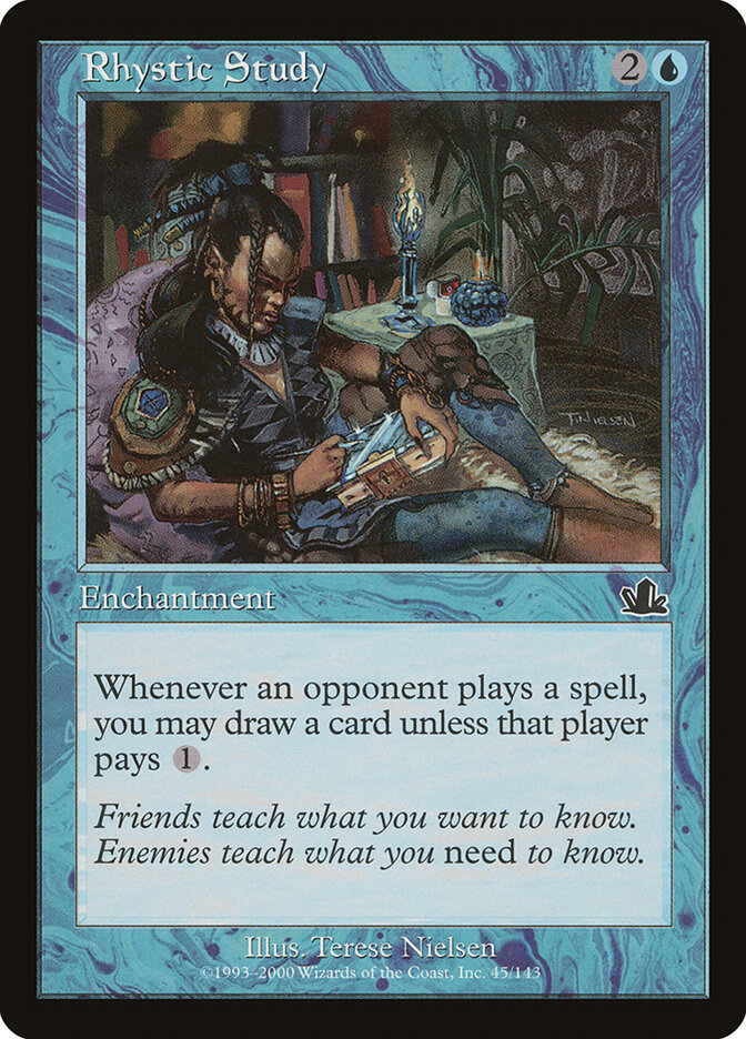 Rhystic Study — Prophecy 45/144