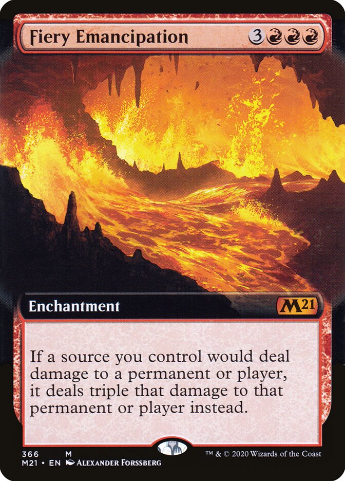 Fiery Emancipation — Core Set 2021 366/397