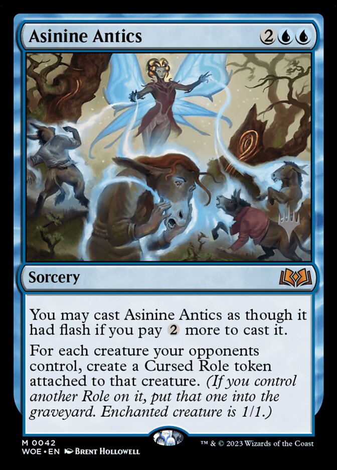Asinine Antics — Wilds of Eldraine Promos 42p/160