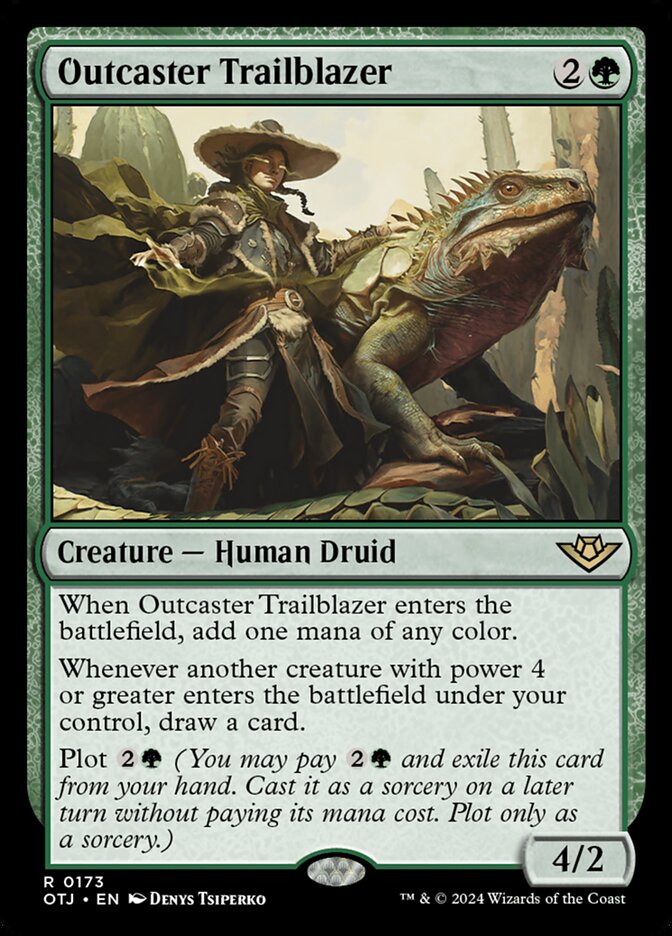Outcaster Trailblazer — Outlaws of Thunder Junction 173/374