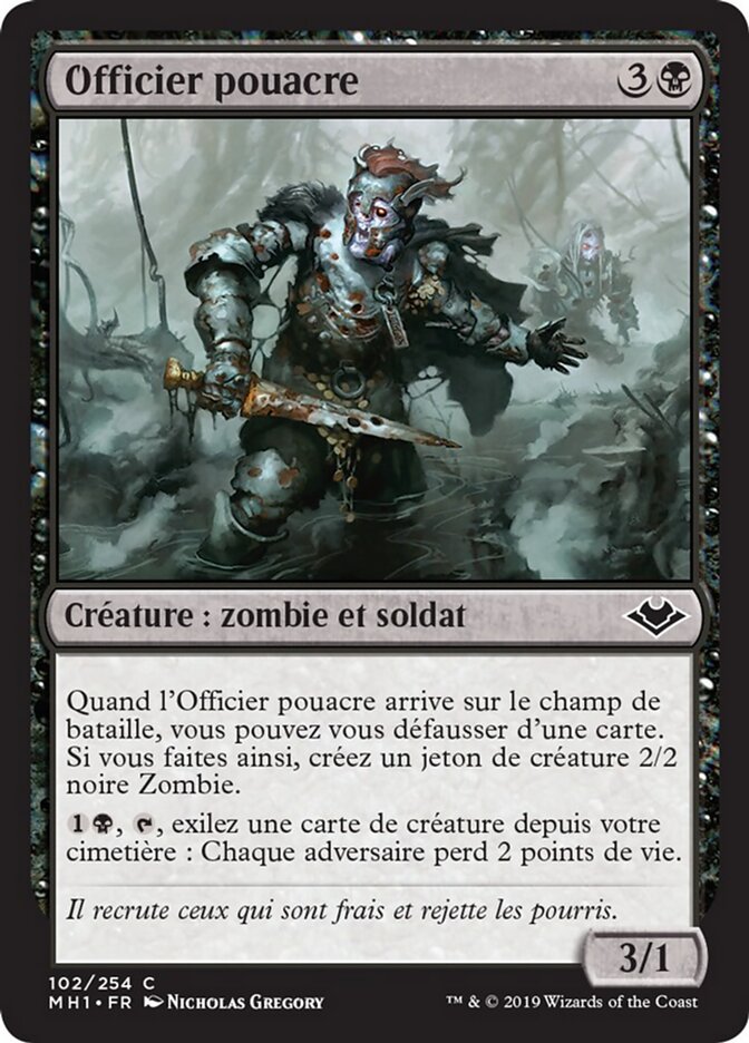 Officier pouacre — Modern Horizons 102/255