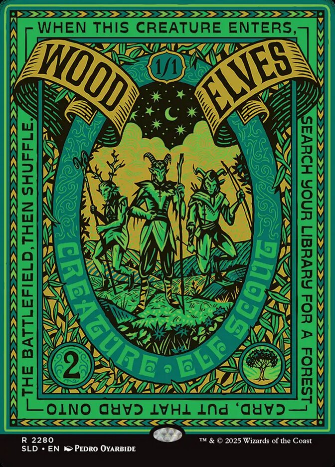 Wood Elves — Secret Lair Drop 2280/2754