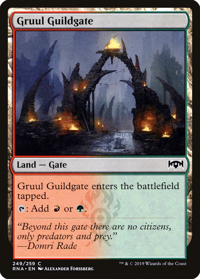 Gruul Guildgate — Ravnica Allegiance 249/273