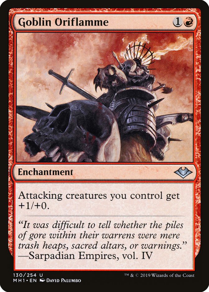 Goblin Oriflamme — Modern Horizons 130/255