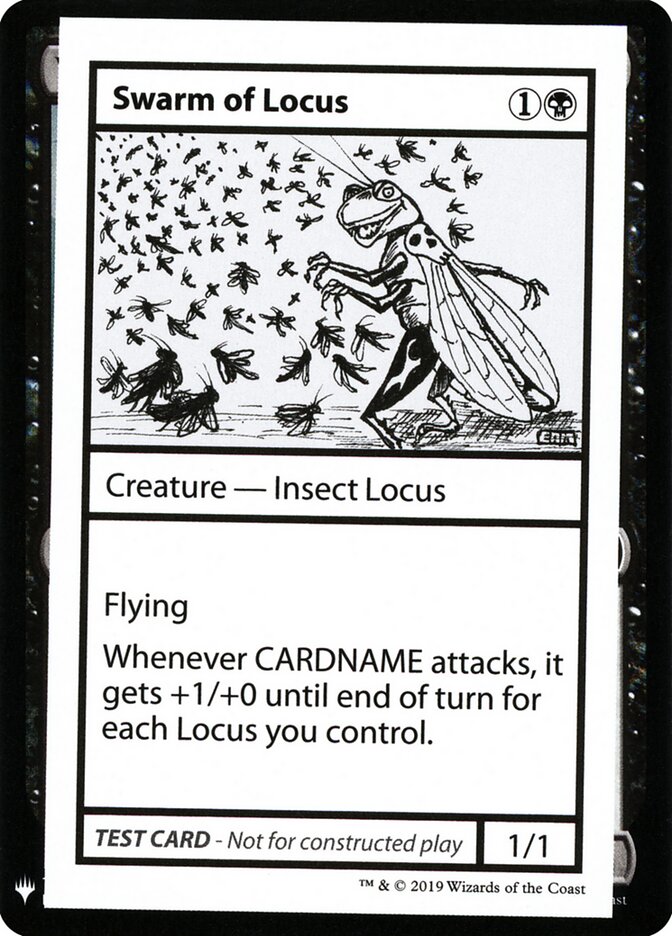 Swarm of Locus — Mystery Booster Playtest Cards 2019 48/121
