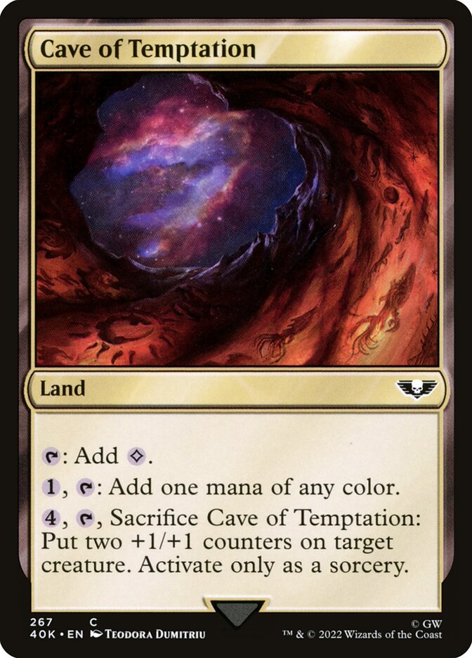 Cave of Temptation — Warhammer 40,000 Commander 267/617
