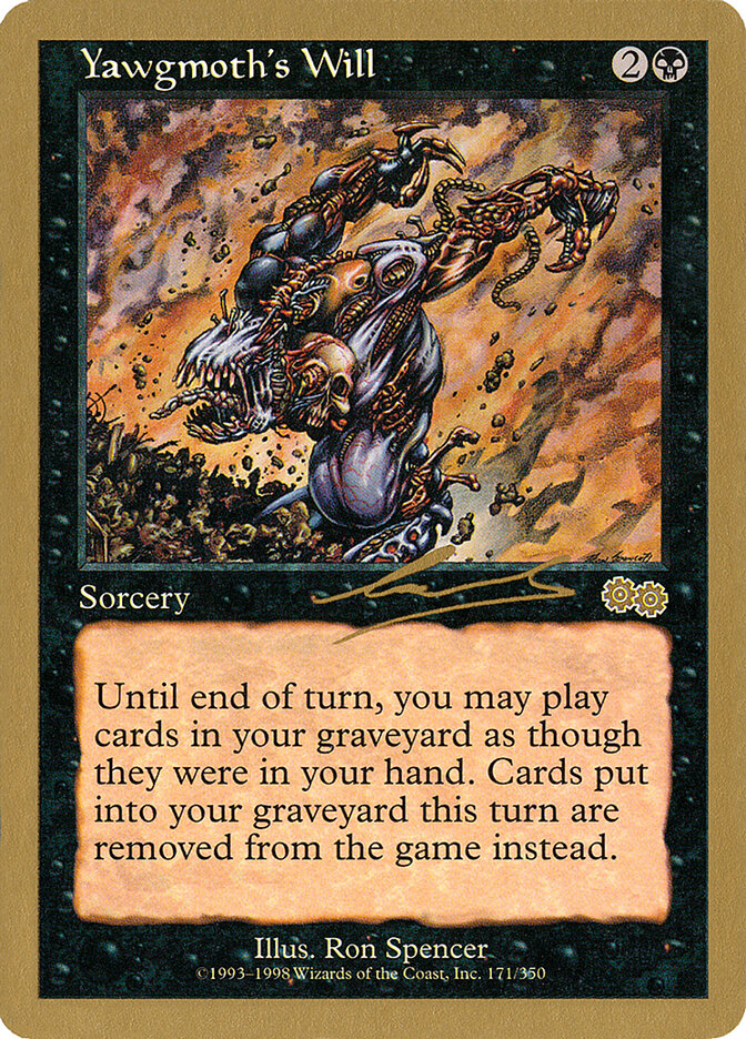 Yawgmoth's Will — World Championship Decks 2000 nl171/117