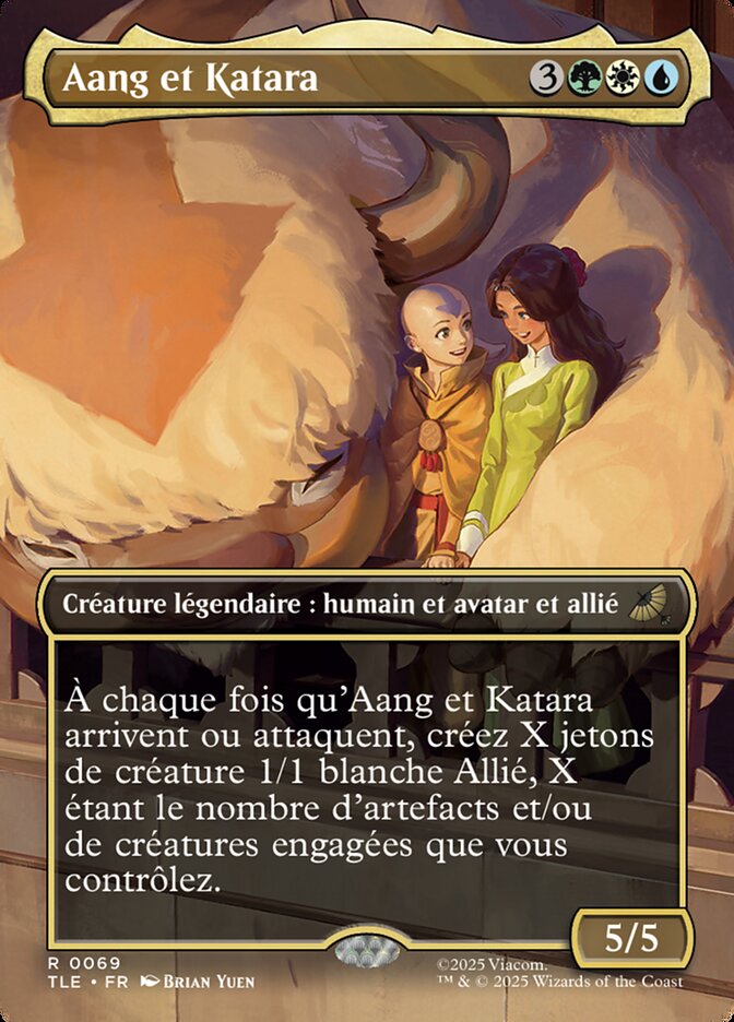 Aang et Katara — Avatar: The Last Airbender Eternal 69/317