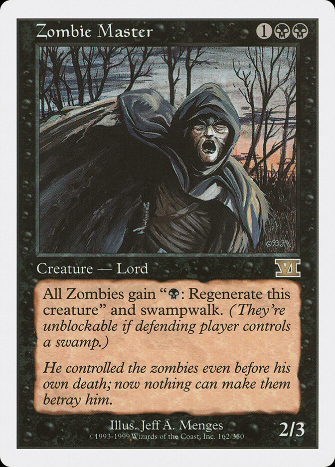 Maître des zombies — Classic Sixth Edition 162/351