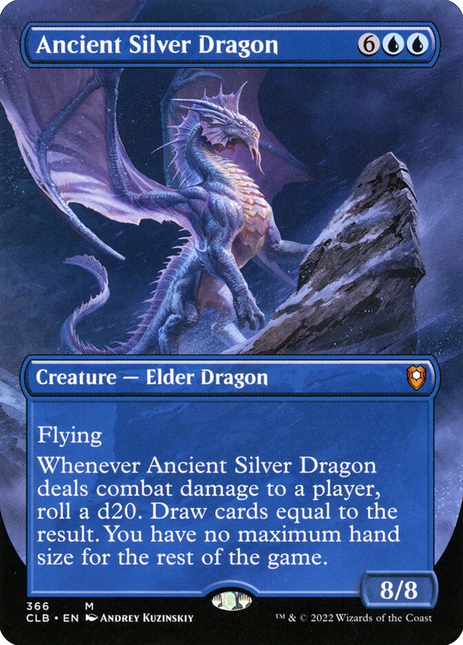 Ancient Silver Dragon — Commander Legends: Battle for Baldur's Gate 366/936