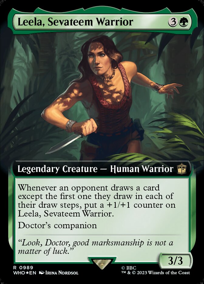 Leela, Sevateem Warrior — Doctor Who 989/1178