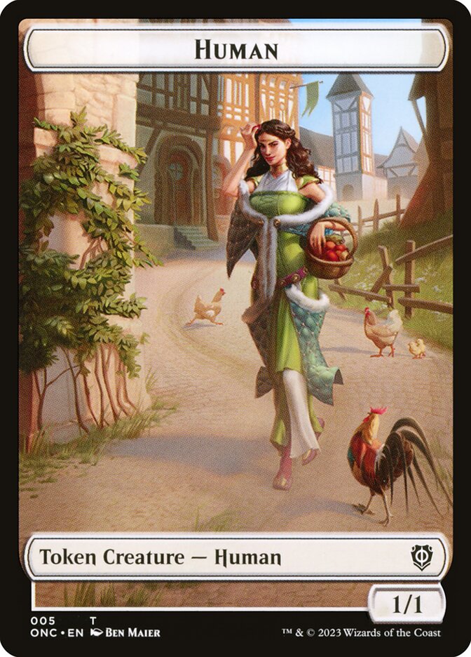 Human — Phyrexia: All Will Be One Commander Tokens 5/23