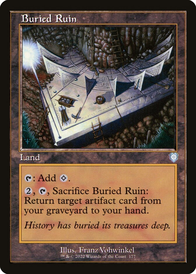 Ruine ensevelie — The Brothers' War Commander 177/209