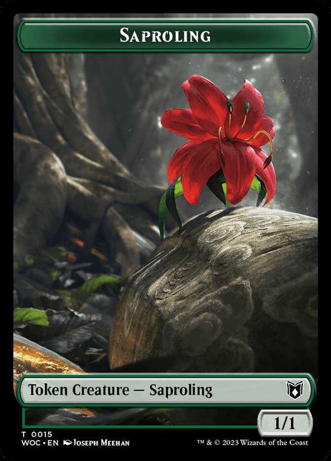 Saproling — Wilds of Eldraine Commander Tokens 15/10