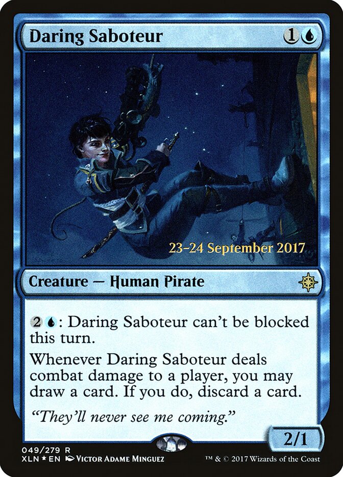 Daring Saboteur — Ixalan Promos 49s/120