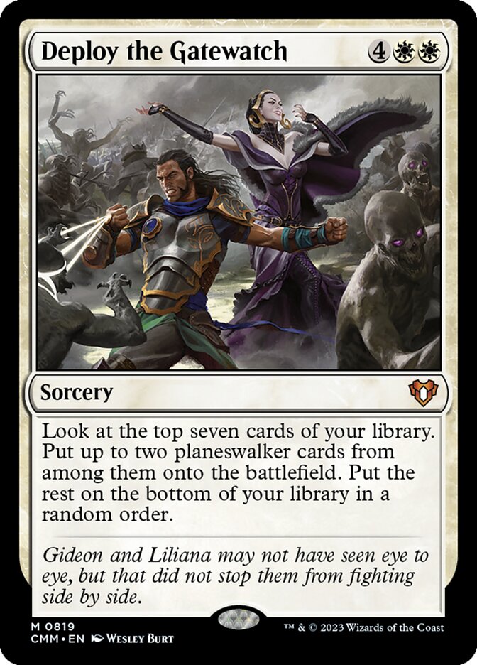 Deploy the Gatewatch — Commander Masters 819/1067