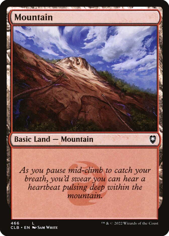 Mountain — Commander Legends: Battle for Baldur's Gate 466/936