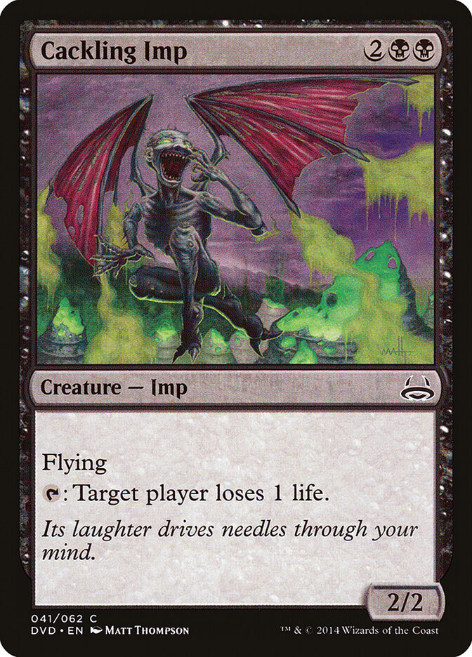 Cackling Imp — Duel Decks Anthology: Divine vs. Demonic 41/62