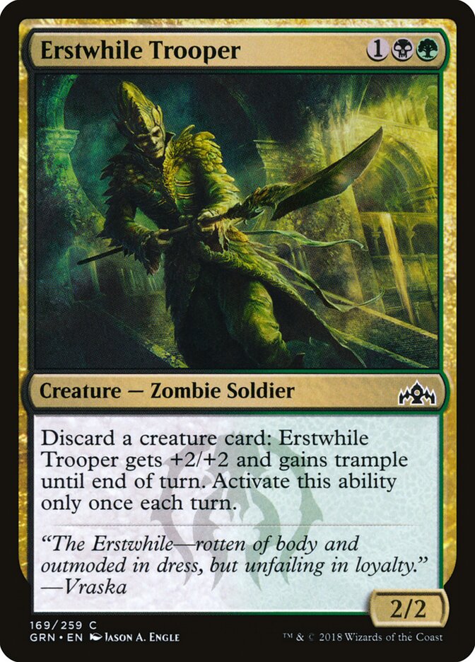 Erstwhile Trooper — Guilds of Ravnica 169/273