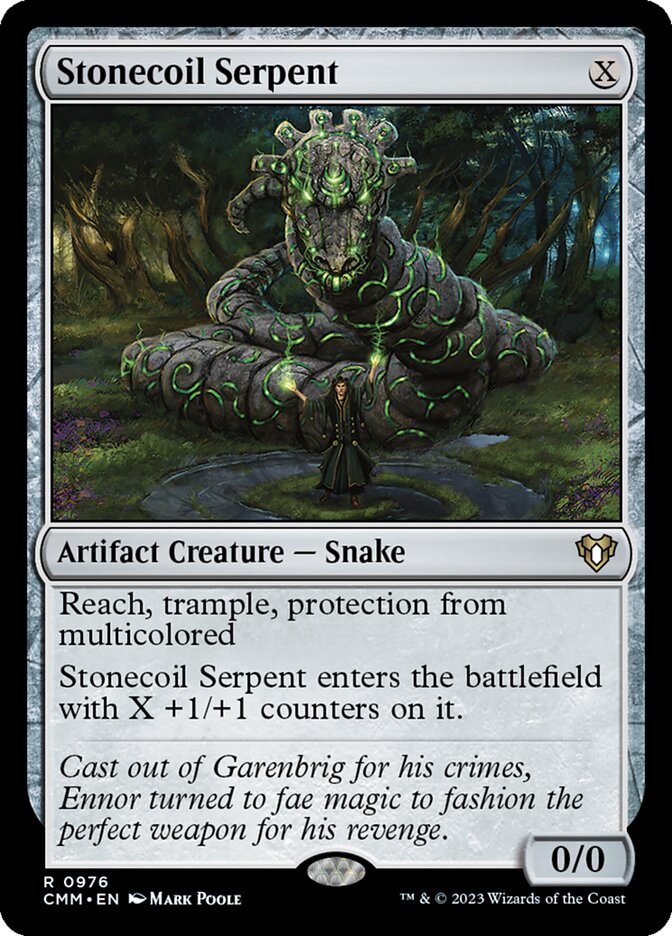 Stonecoil Serpent — Commander Masters 976/1067