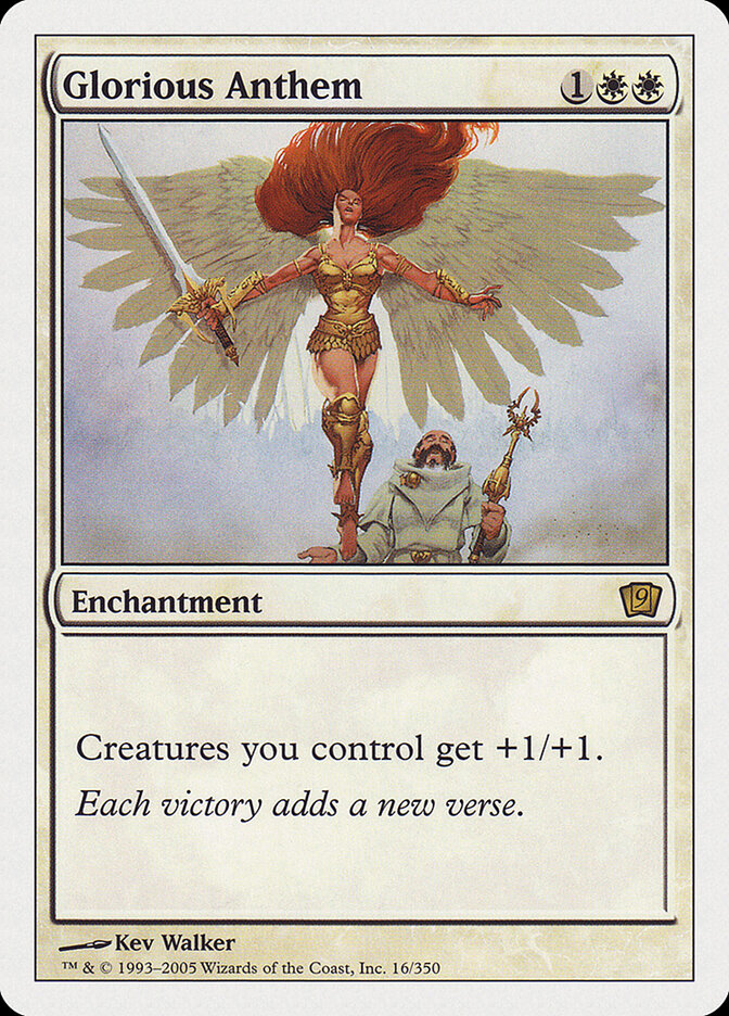 Glorious Anthem — Ninth Edition 16/709