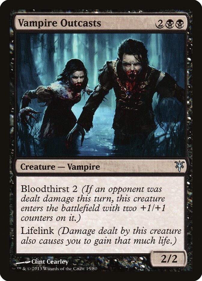 Vampire Outcasts — Duel Decks: Sorin vs. Tibalt 15/80