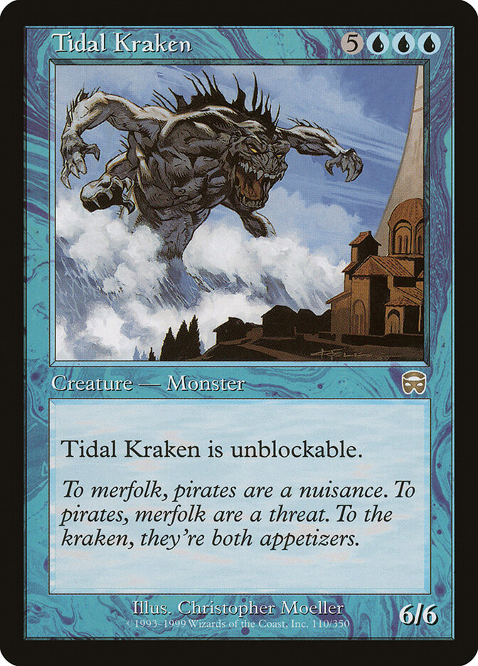 Tidal Kraken — Mercadian Masques 110/350