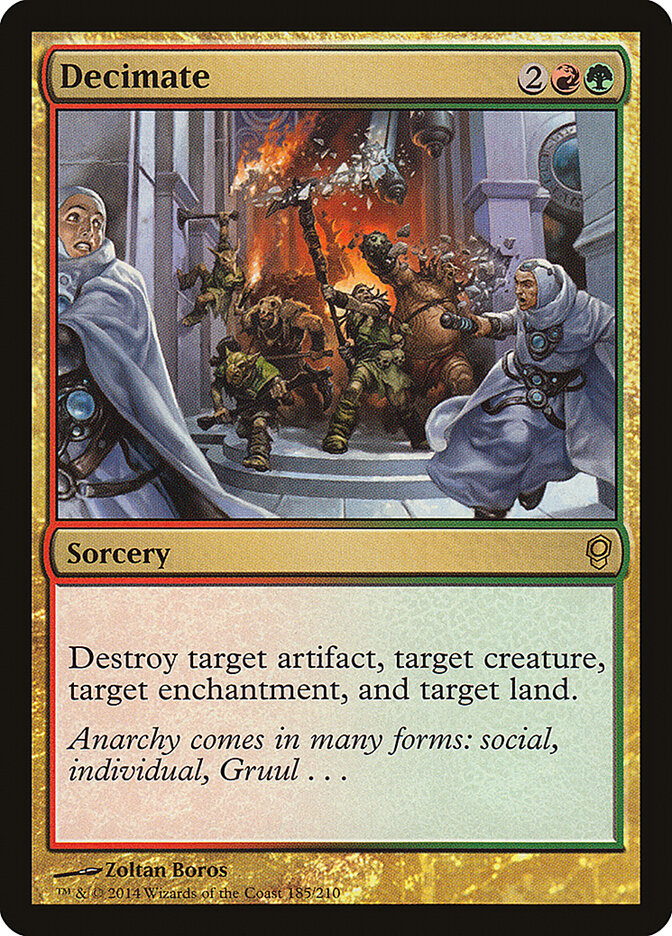 Decimate — Conspiracy 185/210