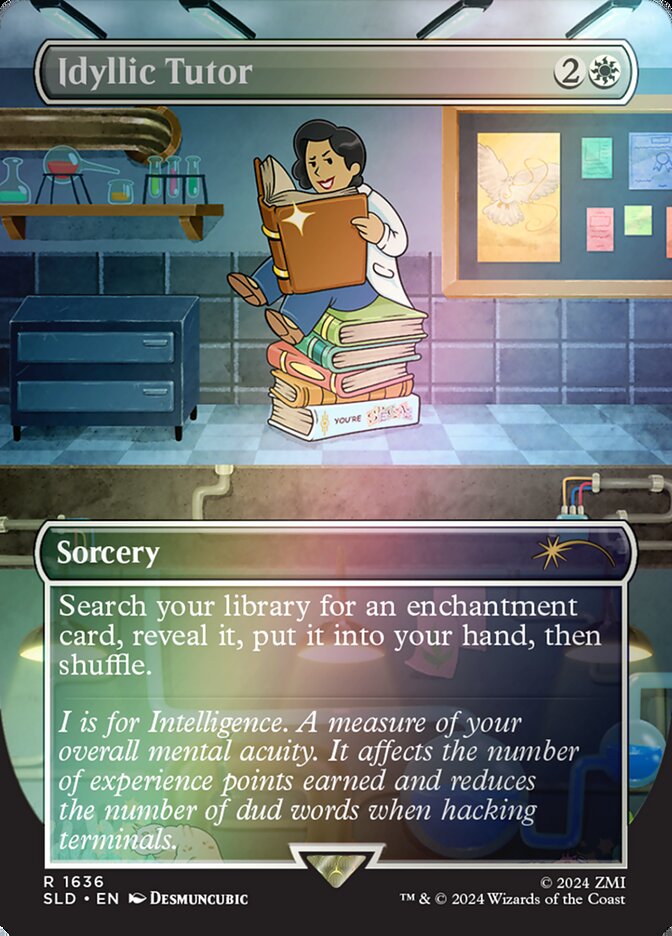 Idyllic Tutor — Secret Lair Drop 1636★/2754