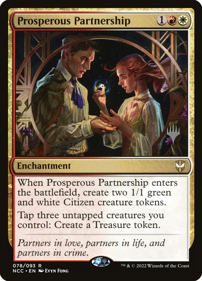 Prosperous Partnership — New Capenna Commander Promos 78p/75