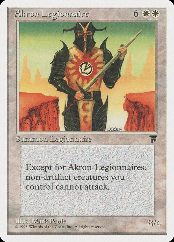 Akron Legionnaire — Chronicles 2/125