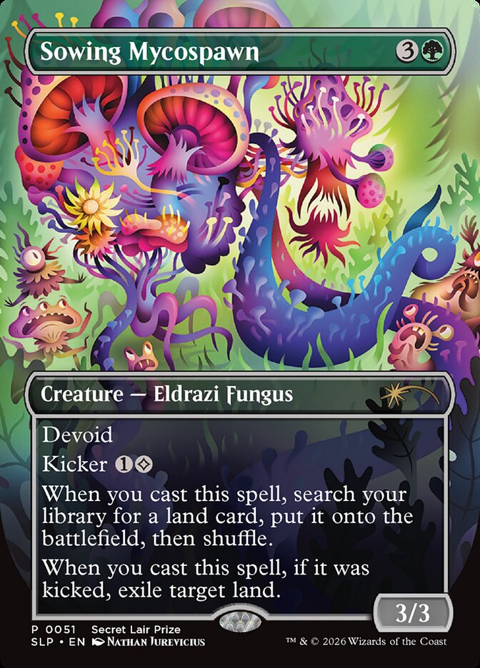 Sowing Mycospawn — Secret Lair Promo 51/54