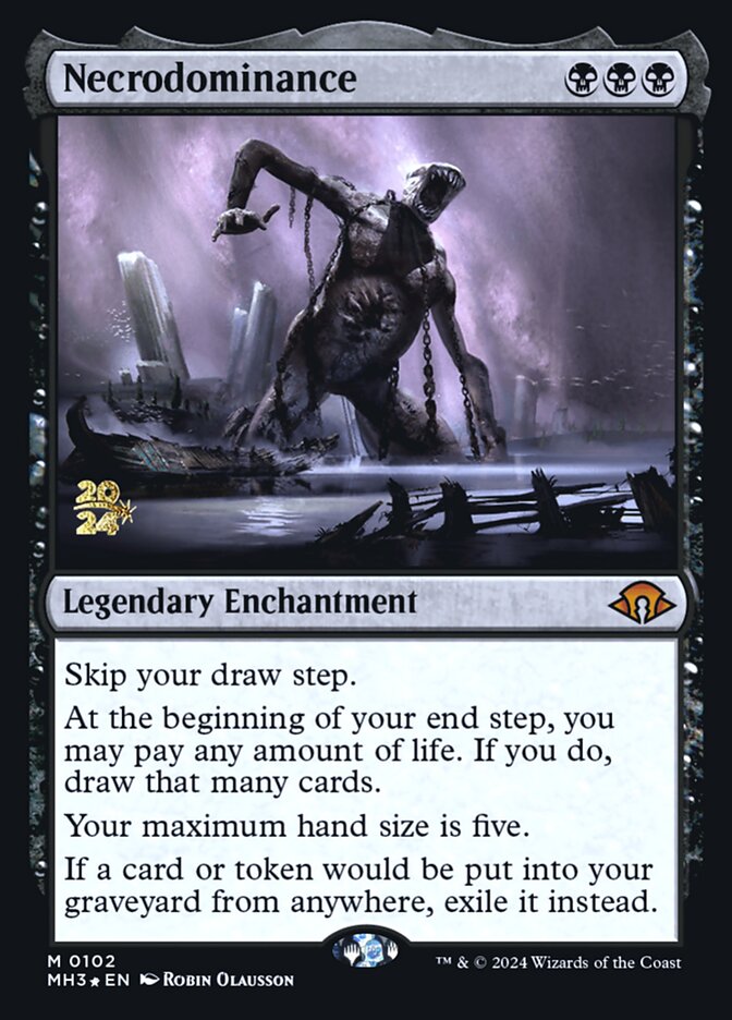 Necrodominance — Modern Horizons 3 Promos 102s/92