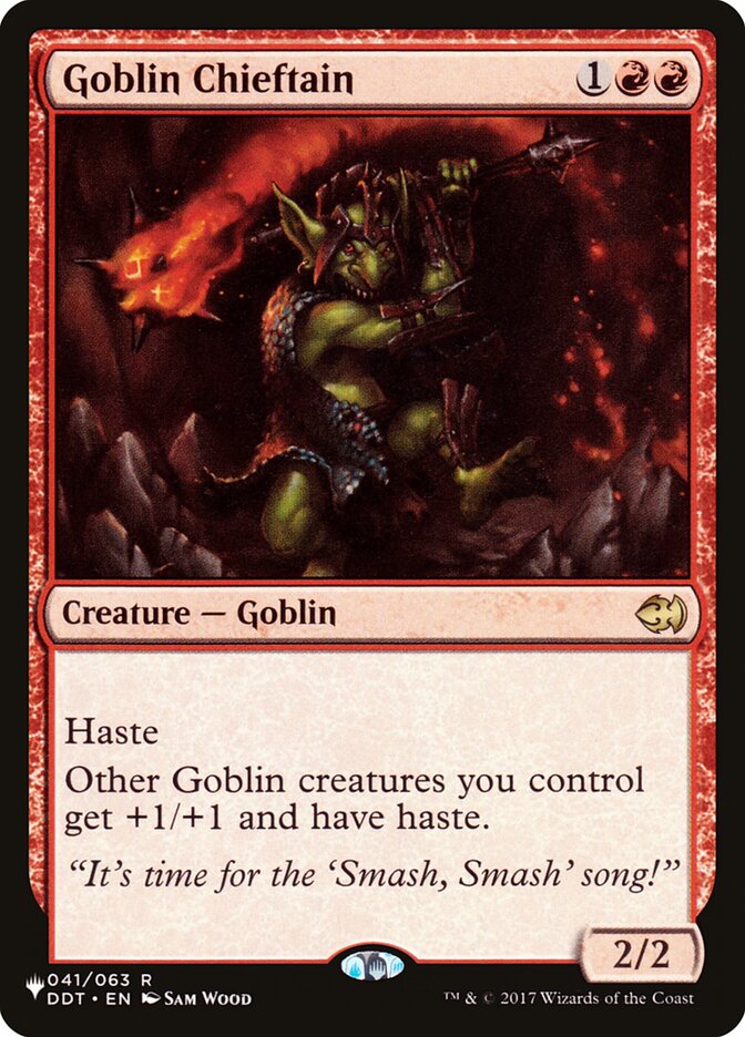 Goblin Chieftain — The List DDT-41/5581