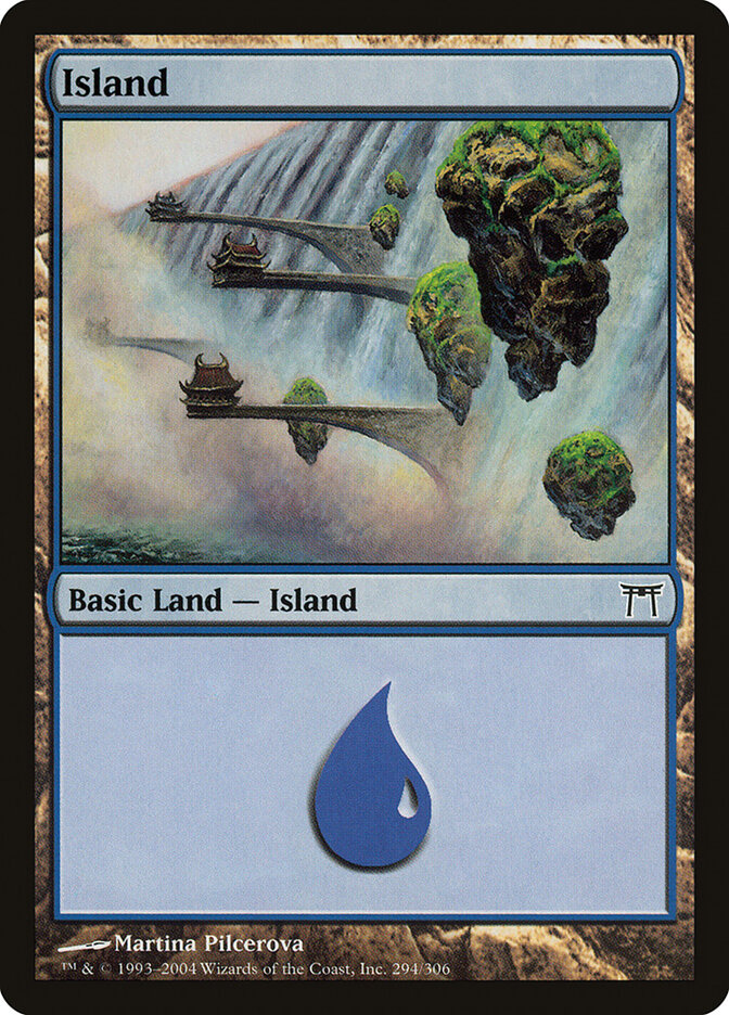 Island — Champions of Kamigawa 294/307