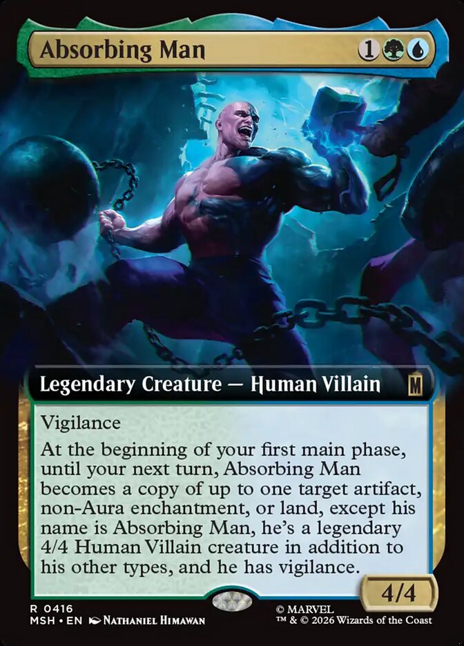 Absorbing Man — Marvel Super Heroes 416/453
