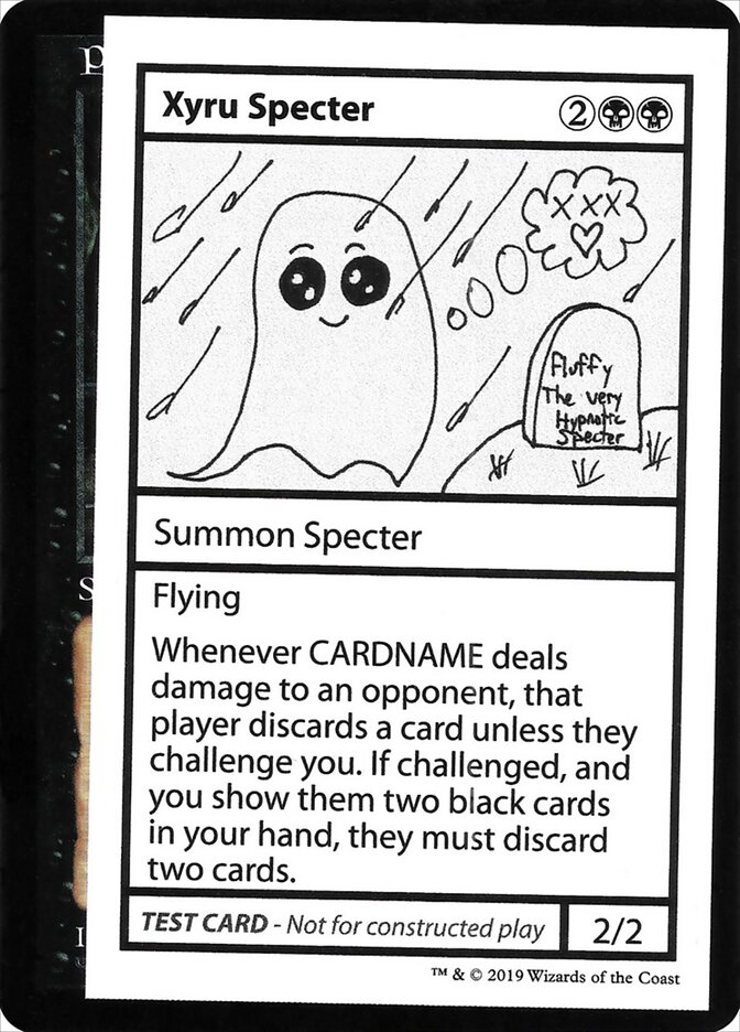 Xyru Specter — Mystery Booster Playtest Cards 2021 51/121